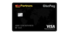 OkePay visa card
